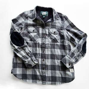 Roots Womens Flannel Size Medium